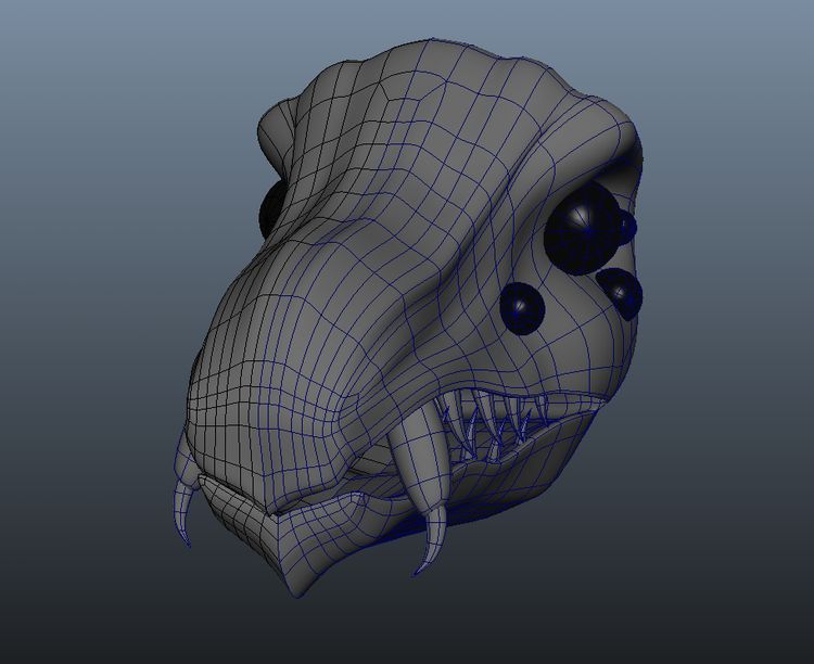 3D Spider Dragon WIP