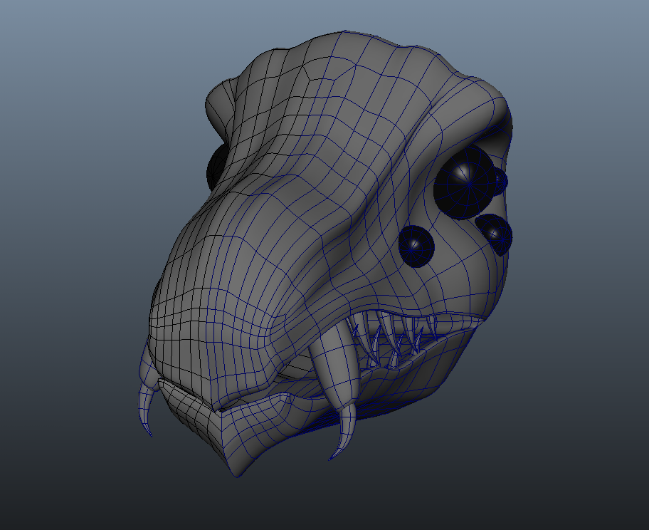 3D Spider Dragon WIP