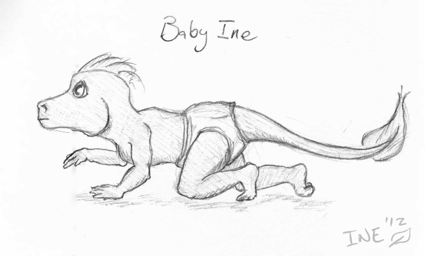 Baby Ine Sketch