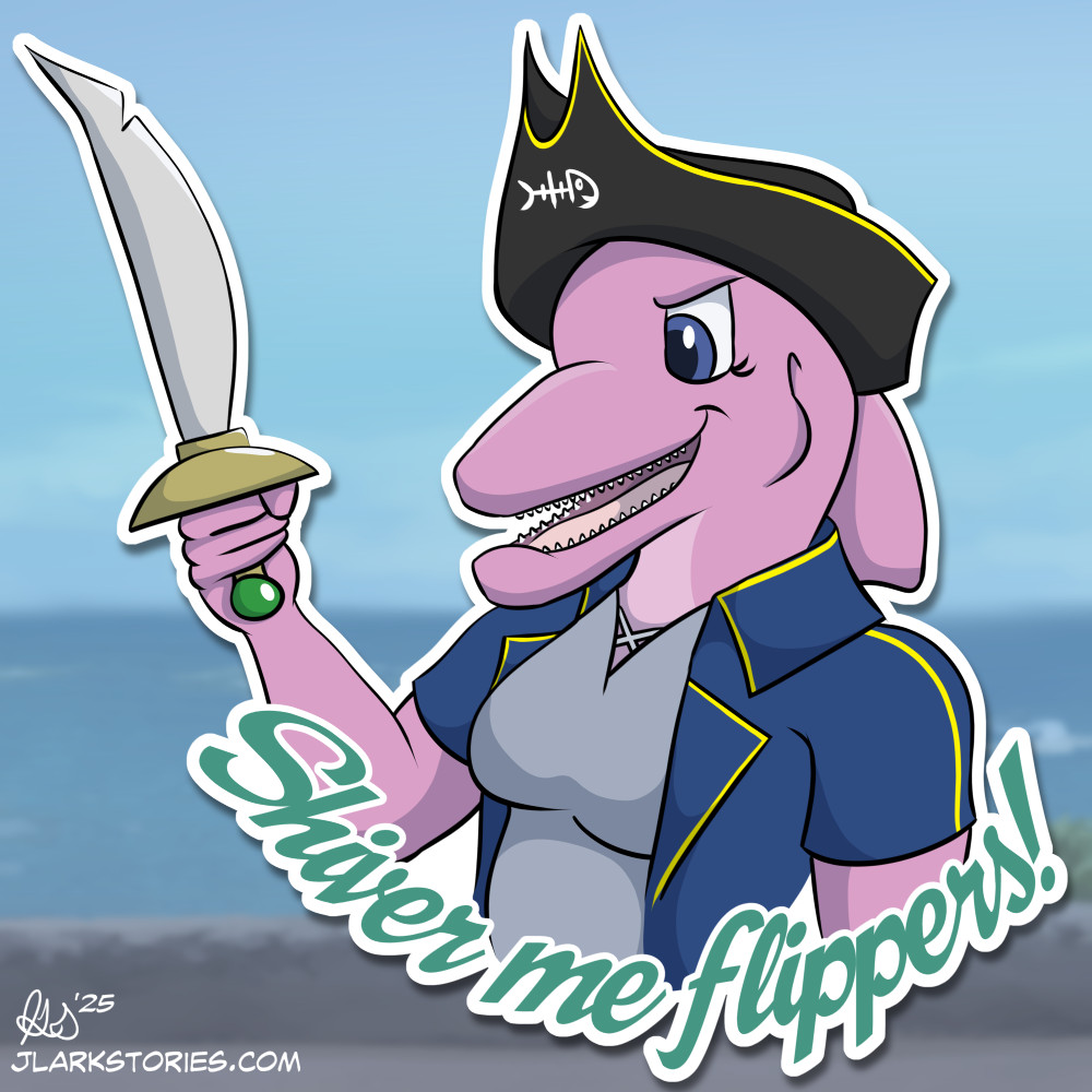 Captain June Sticker