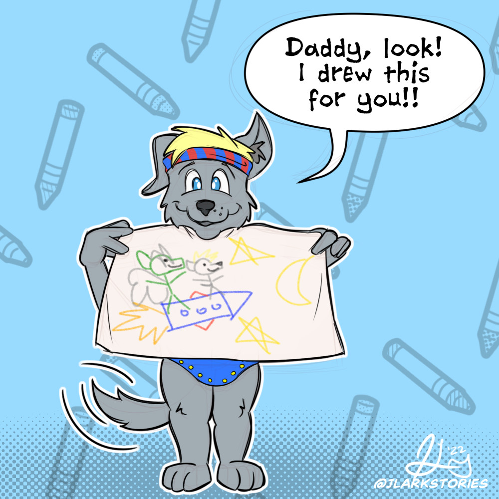 Daddy's Day Drawing