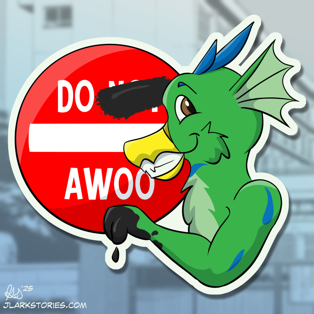 Dil Legalize Awoo Sticker