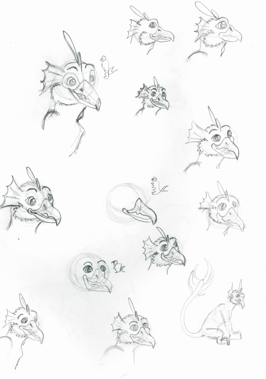 Dil's Face Sketch-dump