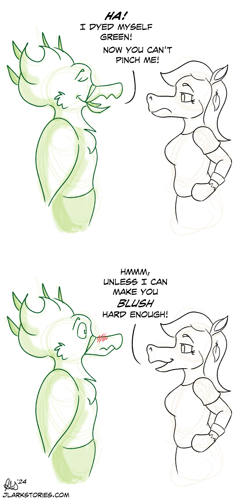 Dyed in the Feathers