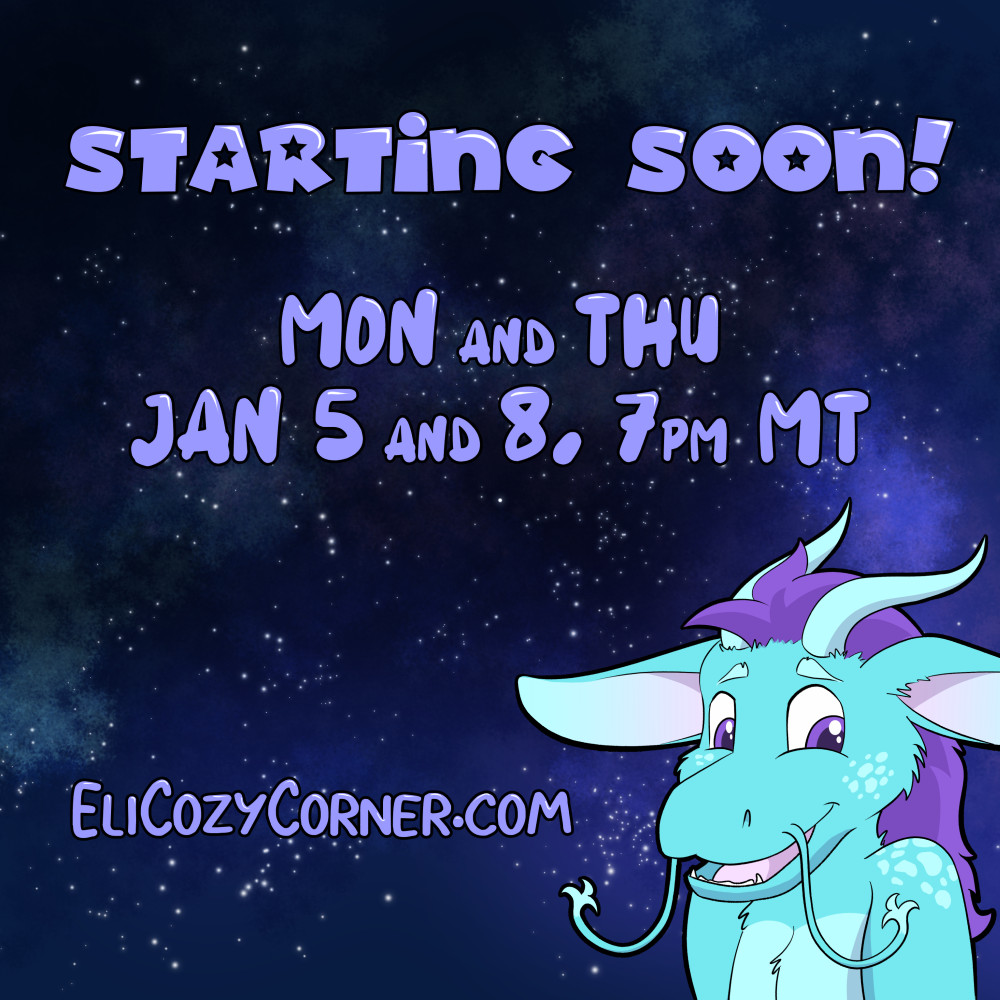 Eli's Cozy Corner announcement!