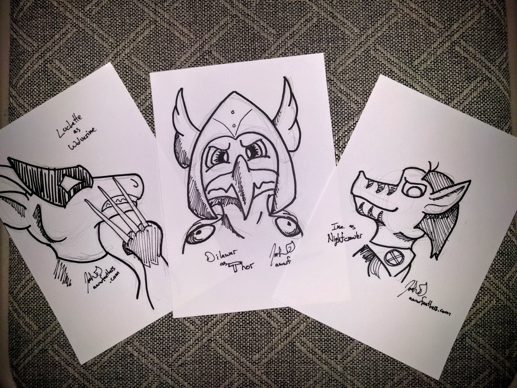 FCBD Practice Sketches 2