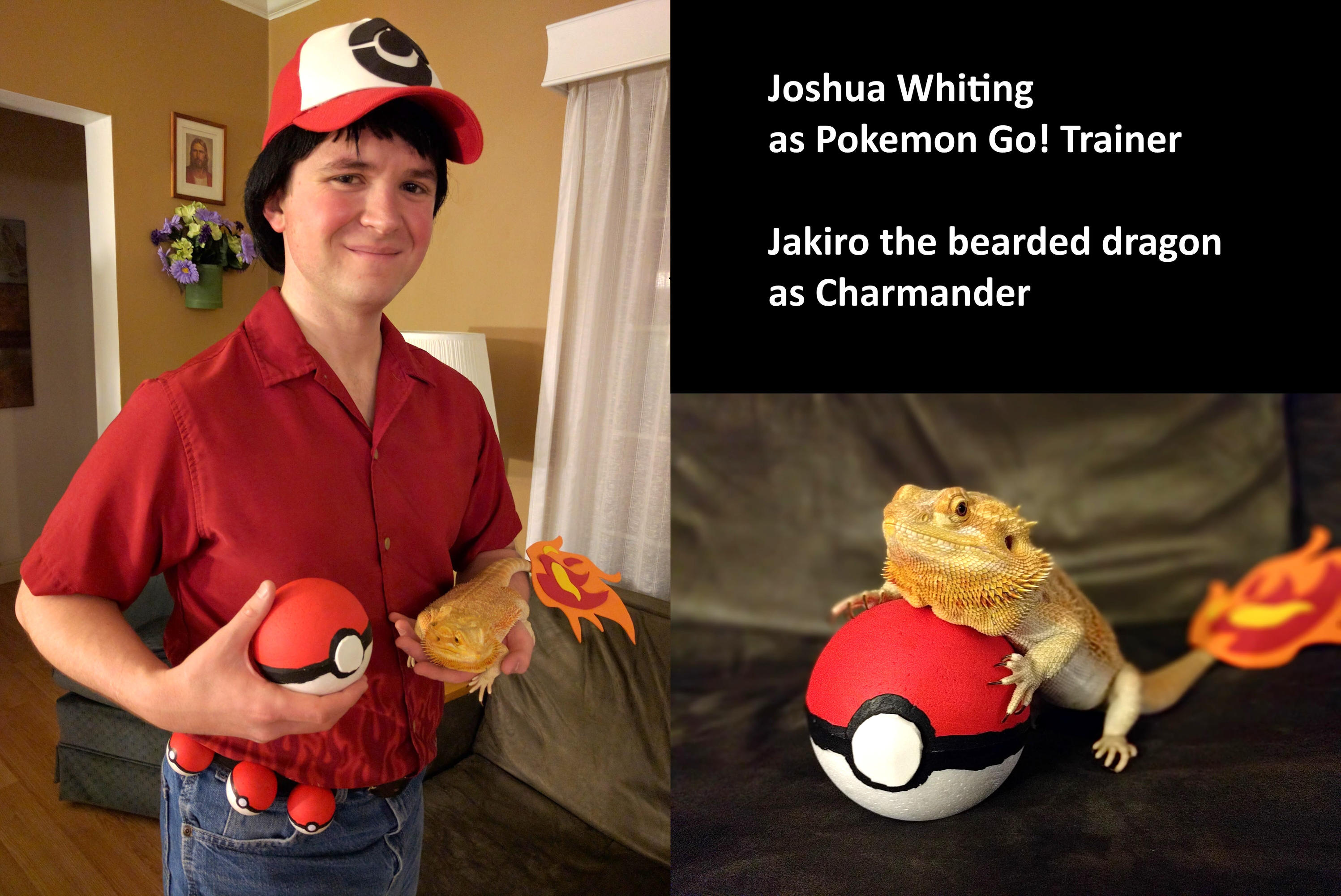Halloween 2016 - Charmander Trainer