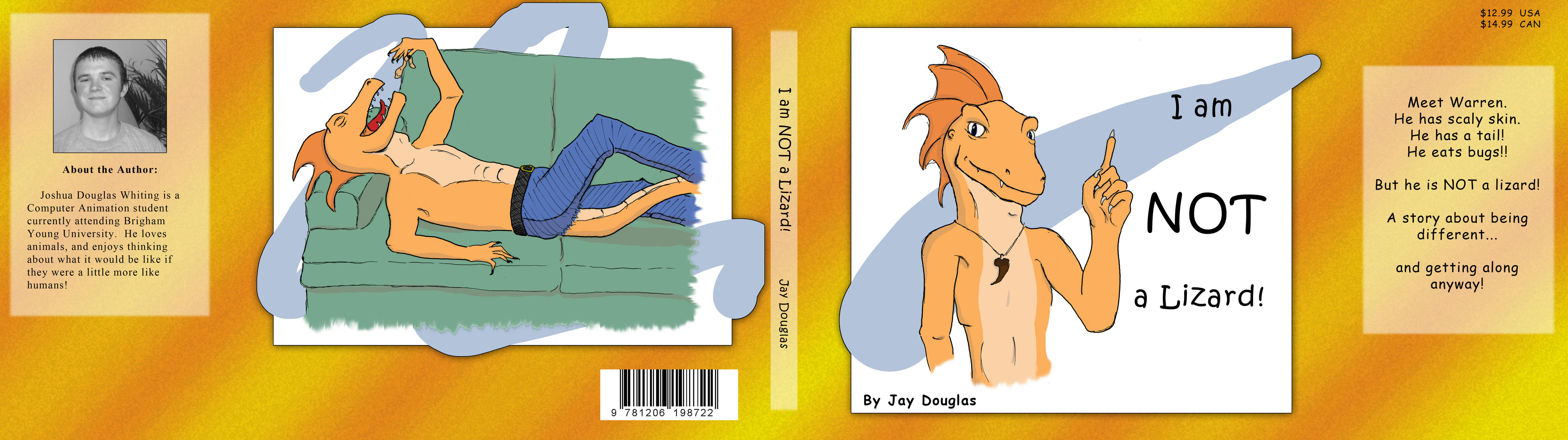 'I am NOT a Lizard' Bookcover