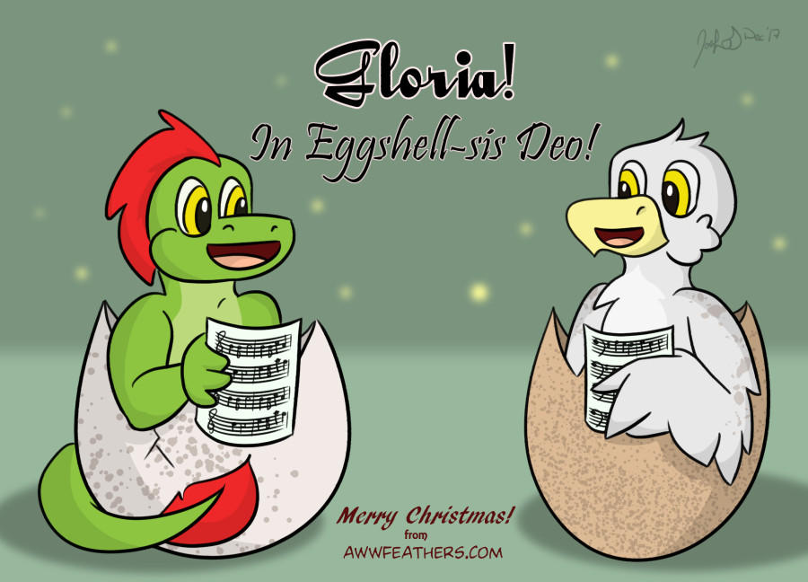 In Eggshell-sis Deo!