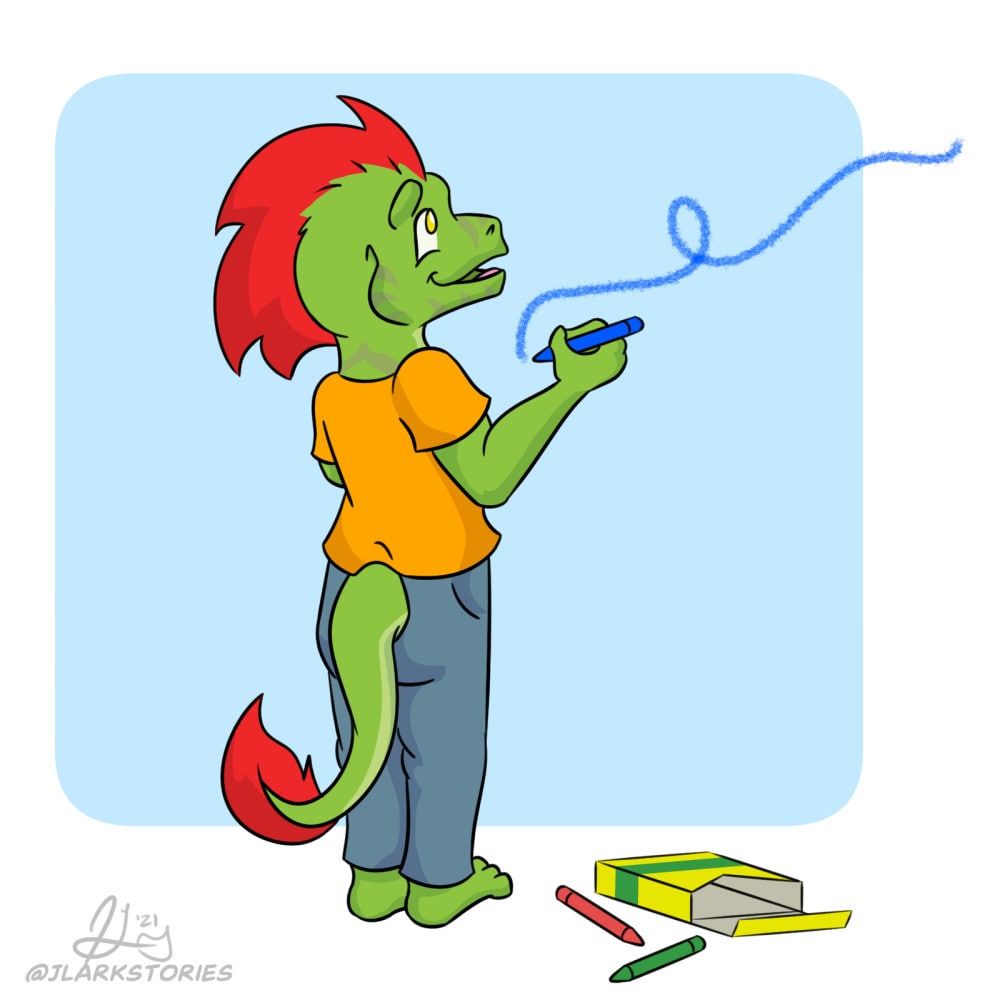 Ine the Little Artist