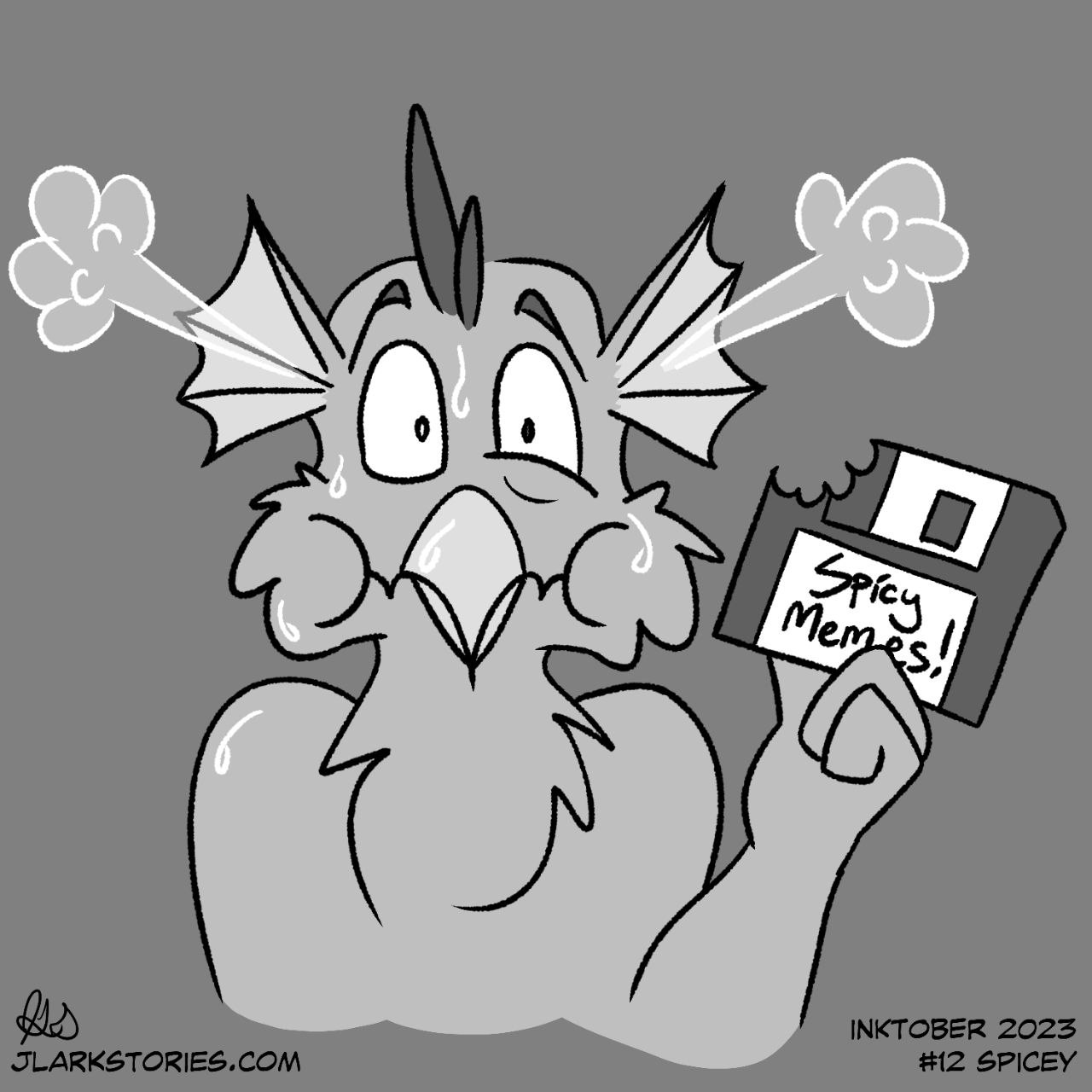 Inktober 2023 12 - Spicey
