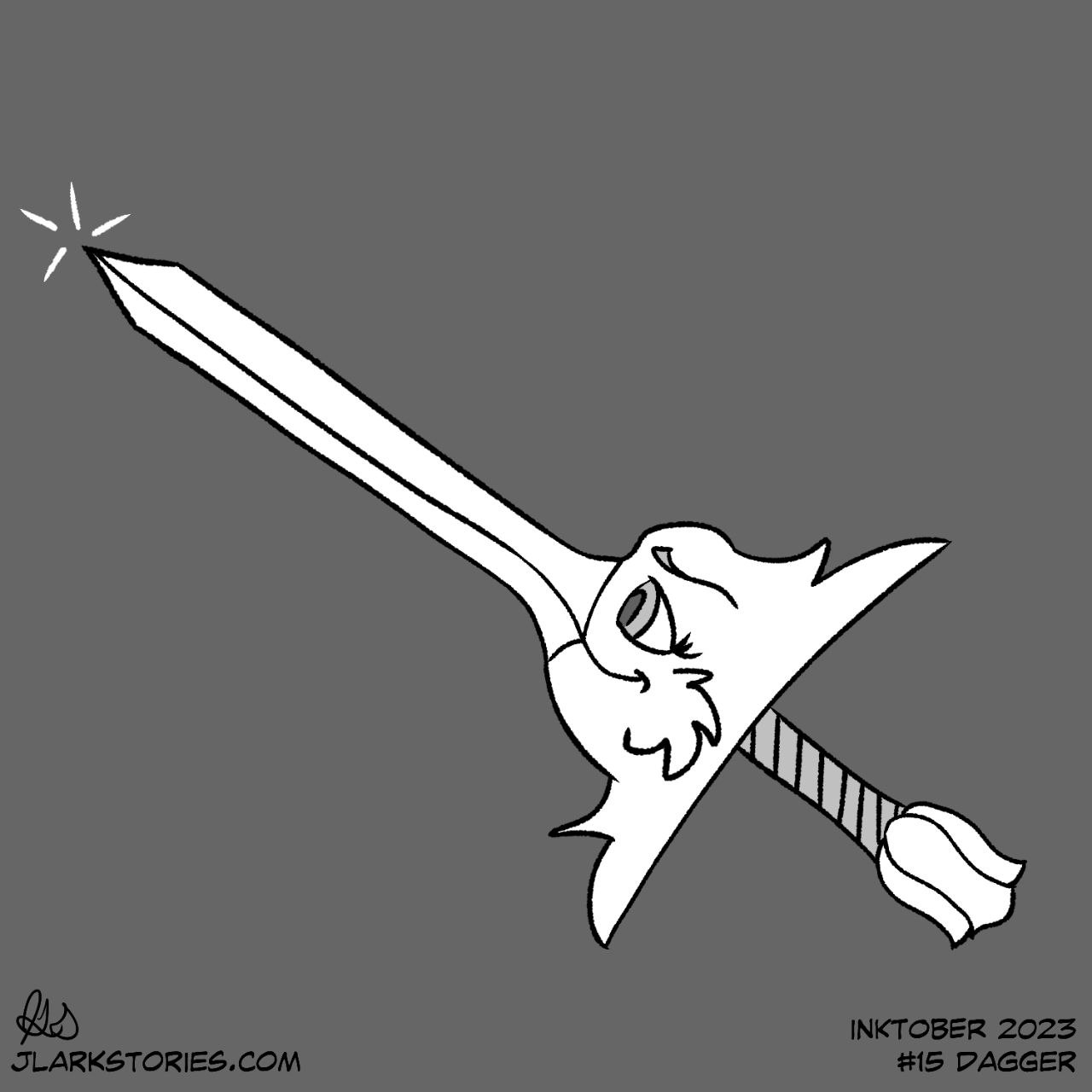 Inktober 2023 15 - Dagger