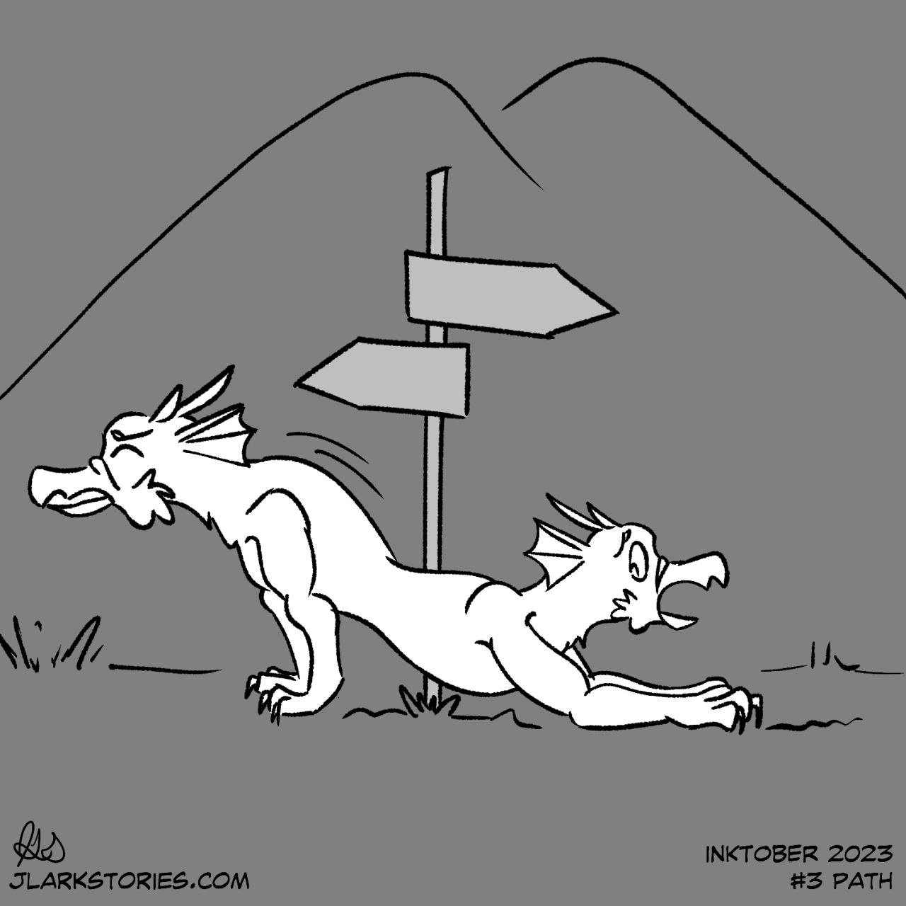 Inktober 2023 3 - Path