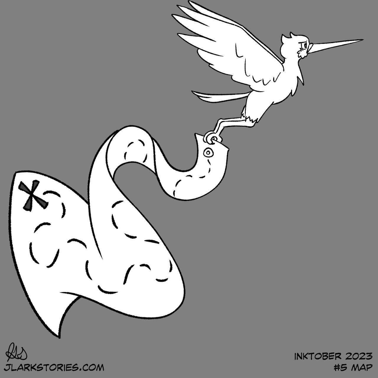 Inktober 2023 5 - Map