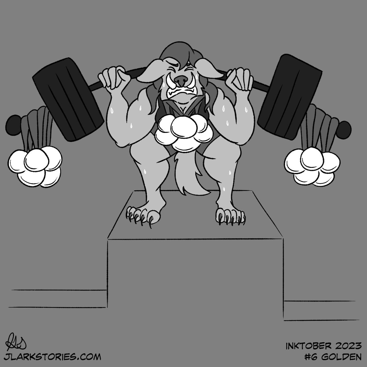 Inktober 2023 6 - Golden