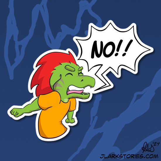 Little Ine Says NO!!