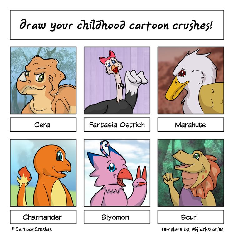 My Childhood Cartoon Crushes!